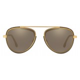 Versace - Occhiale da Sole Versace V-Vintage - Oro - Occhiali da Sole - Versace Eyewear