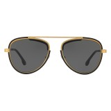 Versace - Sunglasses Versace V-Vintage - Grey Gold - Sunglasses - Versace Eyewear