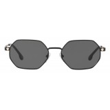 Versace - Occhiale da Sole Versace Ottagono V-Vintage - Neri - Occhiali da Sole - Versace Eyewear