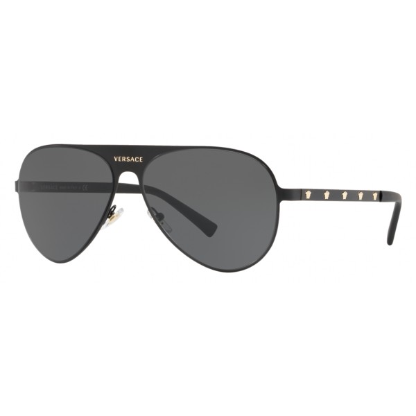 Versace - Sunglasses Versace Aviator Medusina - Dark Grey - Sunglasses - Versace Eyewear
