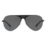 Versace - Sunglasses Versace Aviator Medusina - Dark Grey - Sunglasses - Versace Eyewear