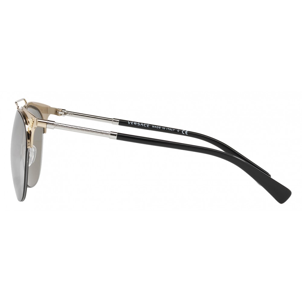 Versace - Sunglasses Versace Frenergy Pilot - Gold - Sunglasses ...