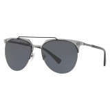 Versace - Occhiale da Sole Versace Frenergy Pilot - Grigio Scuro - Occhiali da Sole - Versace Eyewear