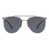 Versace - Occhiale da Sole Versace Frenergy Pilot - Grigio Scuro - Occhiali da Sole - Versace Eyewear