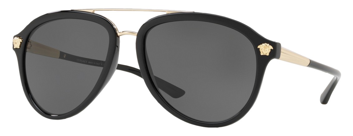 grey medusa luxe sunglasses
