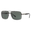 Versace - Sunglasses Versace V-Wire Square - Black Silver - Sunglasses - Versace Eyewear