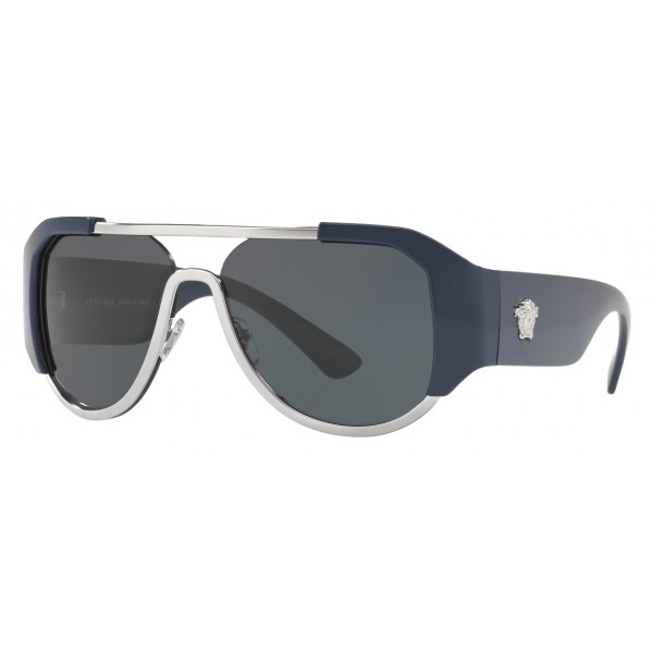 Versace - Sunglasses Versace Shield - Blue Navy - Sunglasses - Versace Eyewear