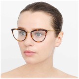 Linda Farrow - 683 C11 Cat Eye Optical Frames - Tortoiseshell - Linda Farrow Eyewear