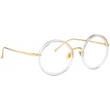 Linda Farrow - 239 C36 Round Optical Frames - Clear - Linda Farrow Eyewear