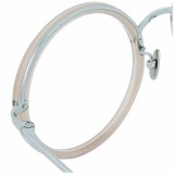 Linda Farrow - 239 C62 Round Optical Frames - Milky Grey - Linda Farrow Eyewear