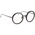 Linda Farrow - Occhiali da Vista Rotondi 239 C19 - Neri - Linda Farrow Eyewear