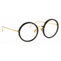 Linda Farrow - Occhiali da Vista Rotondi 239 C1 - Neri - Linda Farrow Eyewear