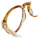 Linda Farrow - 40 C25 Oval Optical Frames - Clear and Tortoiseshell - Linda Farrow Eyewear