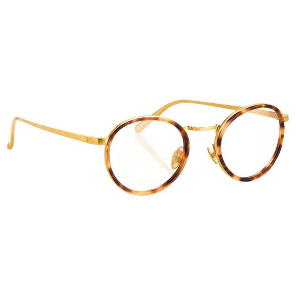 Linda Farrow - 182 C1 Oval Optical Frames - Black - Linda Farrow Eyewear