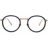 Linda Farrow - 182 C20 Oval Optical Frames - Black - Linda Farrow Eyewear