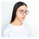 Linda Farrow - 182 C20 Oval Optical Frames - Black - Linda Farrow Eyewear