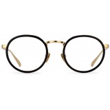 Linda Farrow - 182 C13 Oval Optical Frames - Black - Linda Farrow Eyewear