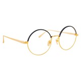 Linda Farrow - Occhiali da Vista Rotondi 583 C1 - Oro - Linda Farrow Eyewear