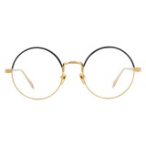 Linda Farrow - 583 C1 Round Optical Frames - Gold - Linda Farrow Eyewear