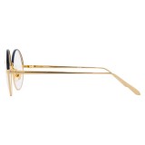 Linda Farrow - 583 C1 Round Optical Frames - Gold - Linda Farrow Eyewear