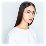 Linda Farrow - 583 C4 Round Optical Frames - Rose Gold - Linda Farrow Eyewear