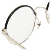 Linda Farrow - Occhiali da Vista Rotondi 583 C3 - Oro Bianco - Linda Farrow Eyewear