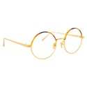 Linda Farrow - Occhiali da Vista Rotondi 583 C2 - Oro - Linda Farrow Eyewear