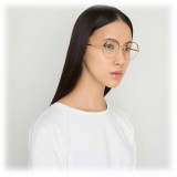 Linda Farrow - 583 C2 Round Optical Frames - Gold - Linda Farrow Eyewear