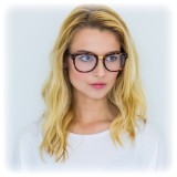 Linda Farrow - Occhiali da Vista D-Frame 522 C2 - Tartaruga - Linda Farrow Eyewear