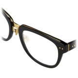 Linda Farrow - 522 C1 D-Frame Optical - Black - Linda Farrow Eyewear