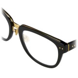 Linda Farrow - Occhiali da Vista D-Frame 522 C1 - Nero - Linda Farrow Eyewear