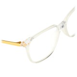Linda Farrow - 486 C4 Rectangular Optical Frames - Clear - Linda Farrow Eyewear