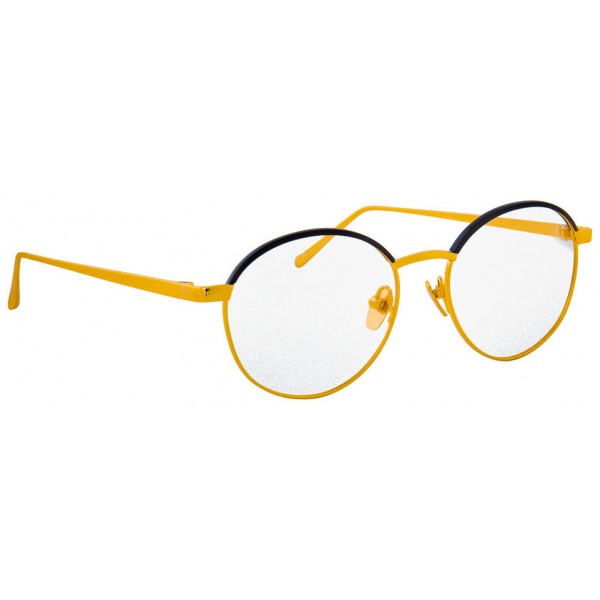 Linda Farrow - 580 C1 Oval Optical Frames - Gold - Linda Farrow Eyewear