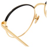 Linda Farrow - Occhiali da Vista Ovali 580 C1 - Oro - Linda Farrow Eyewear