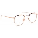 Linda Farrow - Occhiali da Vista Angolari 586 C4 - Oro Rosa - Linda Farrow Eyewear