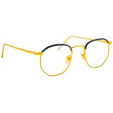 Linda Farrow - Occhiali da Vista Angolari 586 C1 - Oro - Linda Farrow Eyewear