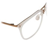 Linda Farrow - Occhiali da Vista Rettangolari 506 C5 - Zucchero Filato - Linda Farrow Eyewear