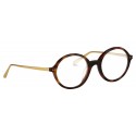 Linda Farrow - Occhiali da Vista Ovali 530 C2 - Tartaruga - Linda Farrow Eyewear