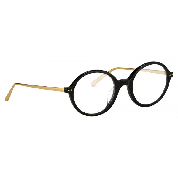 Linda Farrow - 530 C1 Oval Optical Frames - Black - Linda Farrow Eyewear