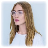 Linda Farrow - Occhiali da Vista Ovali 530 C4 - Cenere - Linda Farrow Eyewear