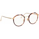 Linda Farrow - 367 C3 Oval Optical Frames - Ash - Linda Farrow Eyewear