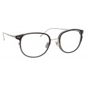 Linda Farrow - Occhiali da Vista Quadrati 814 C3 - Lente Ottica in Cornice Nera - Linda Farrow Eyewear