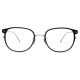 Linda Farrow - Occhiali da Vista Quadrati 814 C3 - Lente Ottica in Cornice Nera - Linda Farrow Eyewear