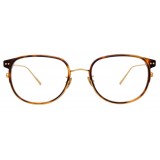 Linda Farrow - Occhiali da Vista Quadrati 814 C2 - Lente Ottica in Cornice Tartaruga - Linda Farrow Eyewear