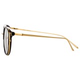 Linda Farrow - 814 C1 Square Optical Frames - Optical Lens in Black Frame - Linda Farrow Eyewear