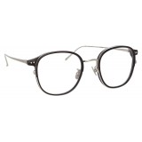 Linda Farrow - 803 C8 Oval Optical Frames - Optical Lens in Black Frame - Linda Farrow Eyewear