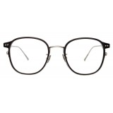 Linda Farrow - Occhiali da Vista Ovali 803 C8 - Lente Ottica in Cornice Nera - Linda Farrow Eyewear