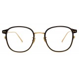 Linda Farrow - 803 C5 Oval Optical Frames - Optical Lens in Black Frame - Linda Farrow Eyewear