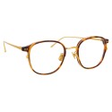 Linda Farrow - 803 C6 Oval Optical Frames - Optical Lens in Tortoise Frame - Linda Farrow Eyewear