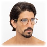 Linda Farrow - 803 C6 Oval Optical Frames - Optical Lens in Tortoise Frame - Linda Farrow Eyewear